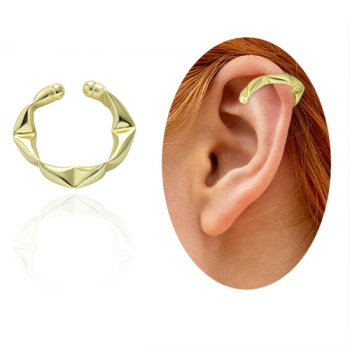 Piercing Fake de orelha folheado a ouro - Juliette BBB - tamanho G